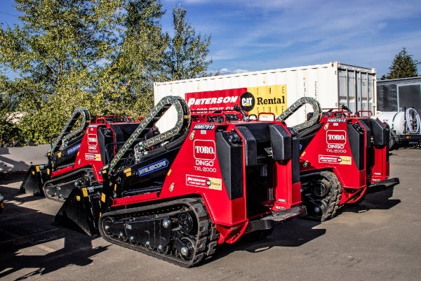 Toro Dingo Loaders for Rent