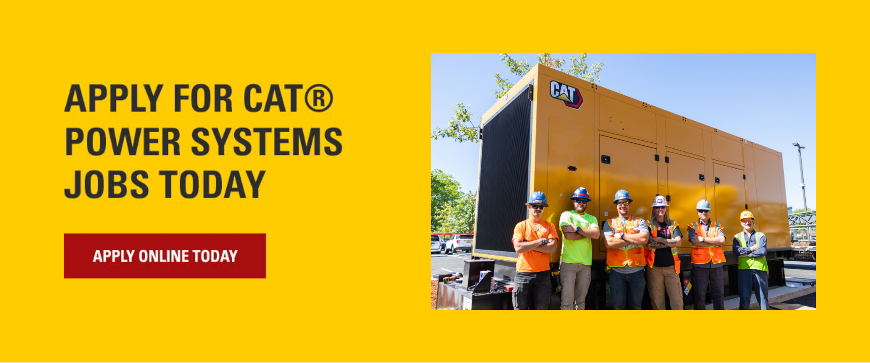 Apply for Cat Power Systems job today - Apply Online Today