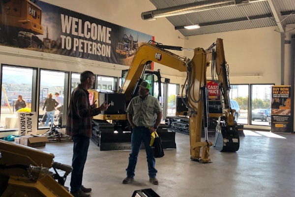 Peterson Cat showroom Ukiah