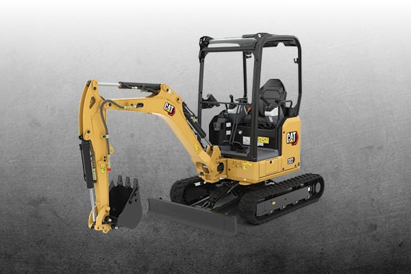 Cat mini excavator