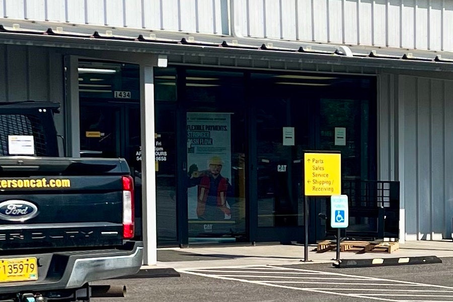 Peterson Cat Klamath Falls main entrance