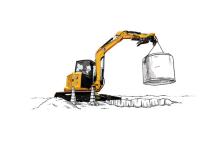 Cat Mini Excavator