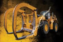 Cat mill yard loader
