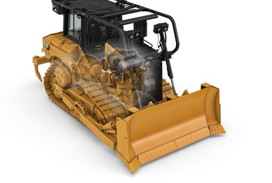 Look inside the D6 Dozer with Fully Automatic Transmission