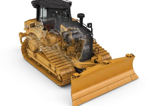 Take a Look Inside the D6 XE Dozer with Electric Drive