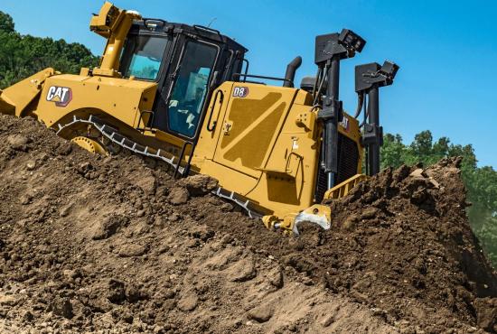D8 Bulldozer Has the Power for A Heavy Push