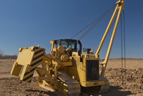 PL72 Pipelayer on a pipe line site