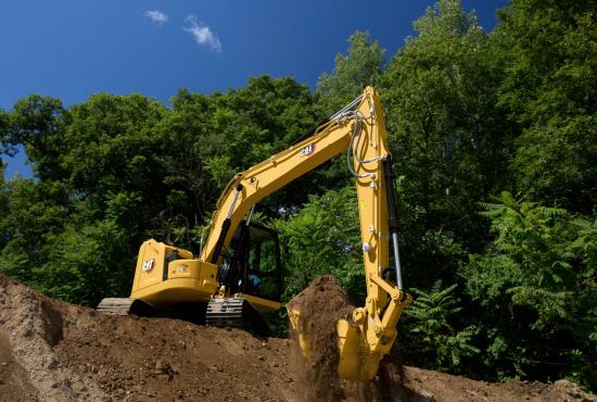 313 GC Working on Slope