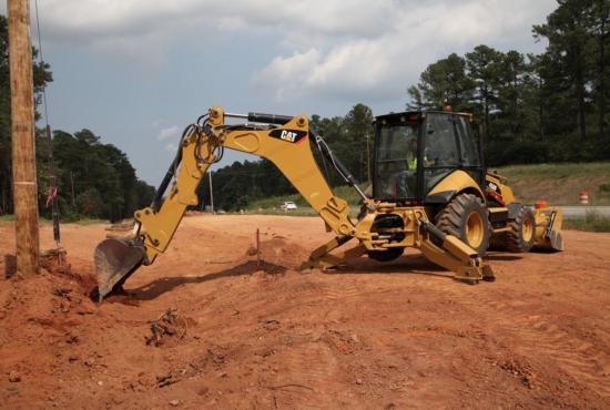 450F Backhoe Loader