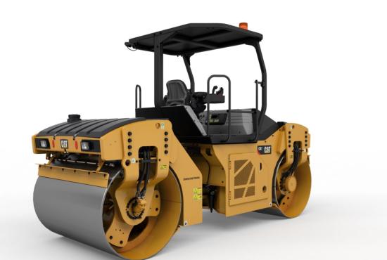 CB44B - Solid Drum Tandem Vibratory Roller