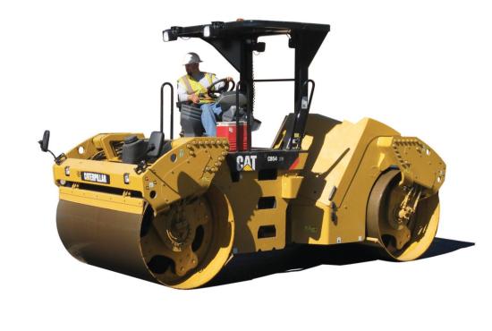 CB54 XW Tandem Vibratory Roller