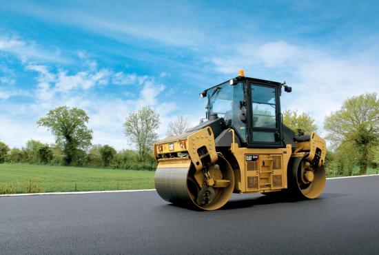 CD54B - Solid Drum Tandem Vibratory Roller