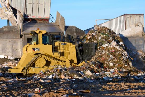 D9T WH Waste Handler Dozer