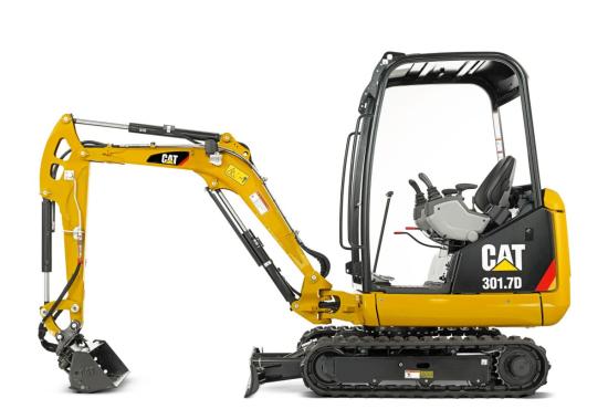 301.7D Mini Hydraulic Excavator