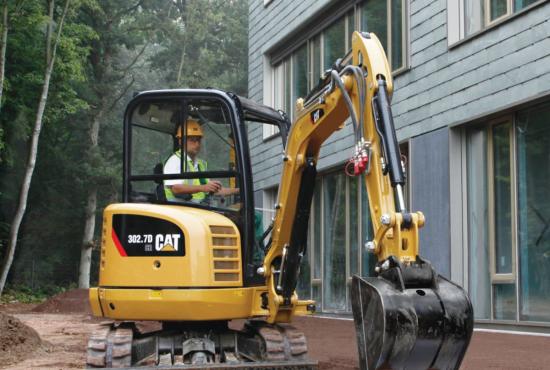 302.7D CR Mini Hydraulic Excavator