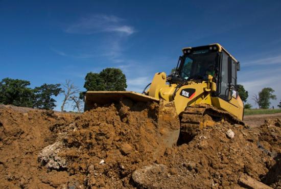You can push dirt with a Cat 953K Track Loader