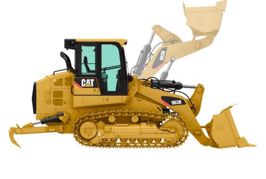 Cat 963K Track Loaders offer great reach and bucket height