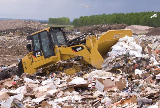 973D WH Waste Handler Track Loader