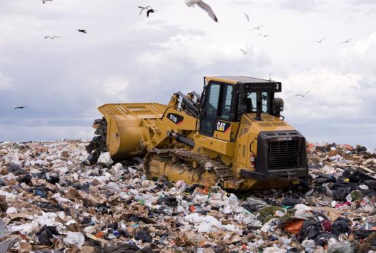 973D WH Waste Handler Track Loader