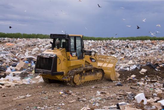 973D WH Waste Handler Track Loader