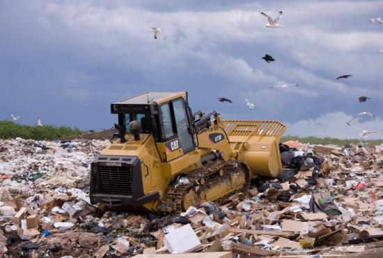 973D WH Waste Handler Track Loader