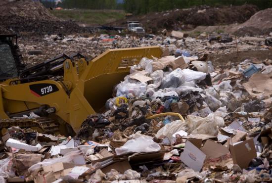973D WH Waste Handler Track Loader