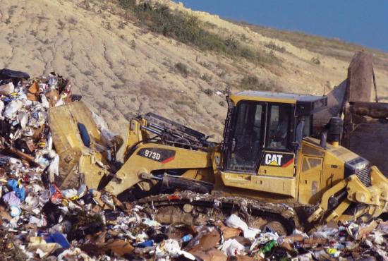 973D WH Waste Handler Track Loader