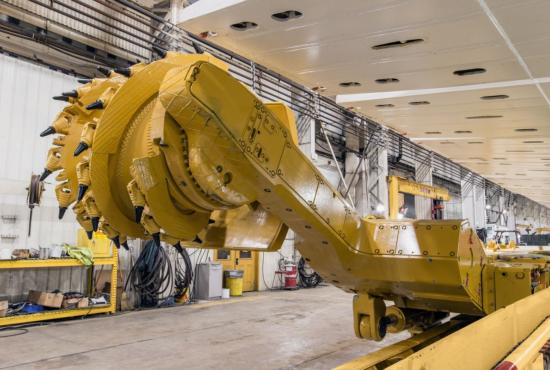 EL1000 Longwall Shearer