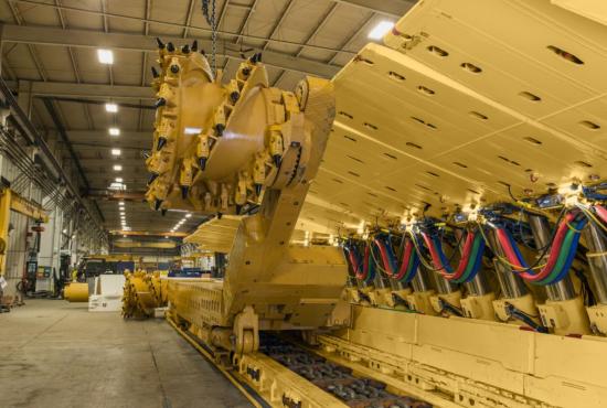 EL1000 Longwall Shearer