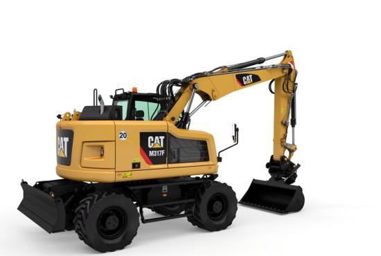 M317F Wheeled Excavator