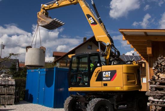 M317F Wheeled Excavator