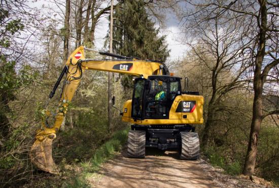 M317F Wheeled Excavator