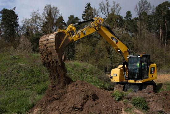 M317F Wheeled Excavator