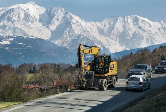 M318F Wheeled Excavator