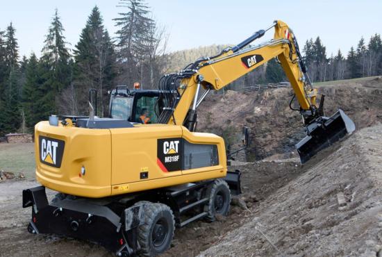 M318F Wheeled Excavator