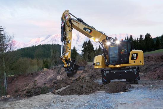 M318F Wheeled Excavator