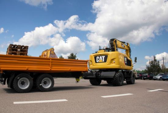 M318F Wheeled Excavator
