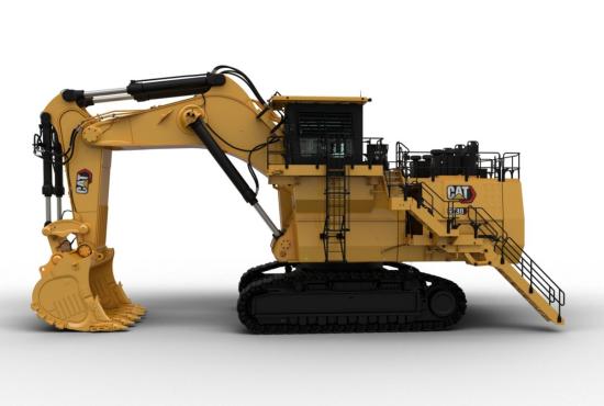 6030 Backhoe Side View