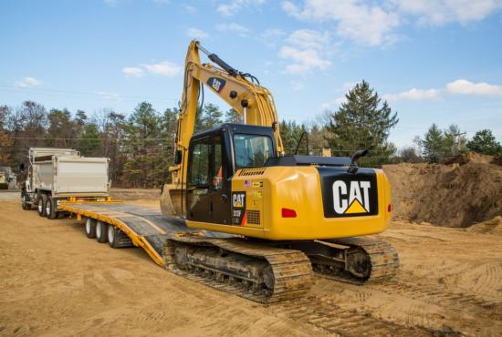 Transporting 313F GC Hydraulic Excavator