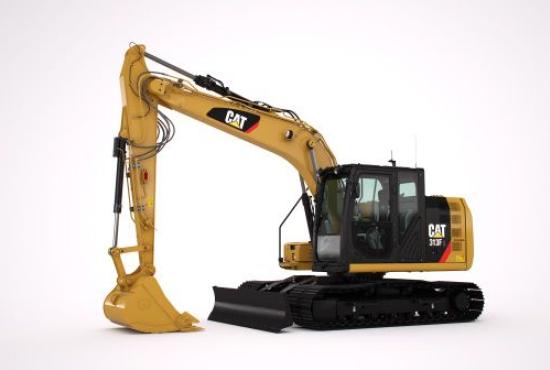 313F Hydraulic Excavator marketing ready geometry