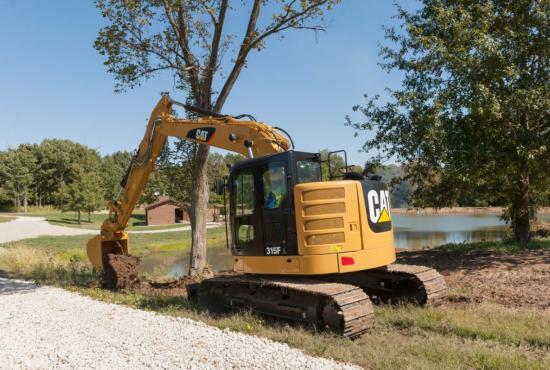 315F L Hydraulic Excavator digging