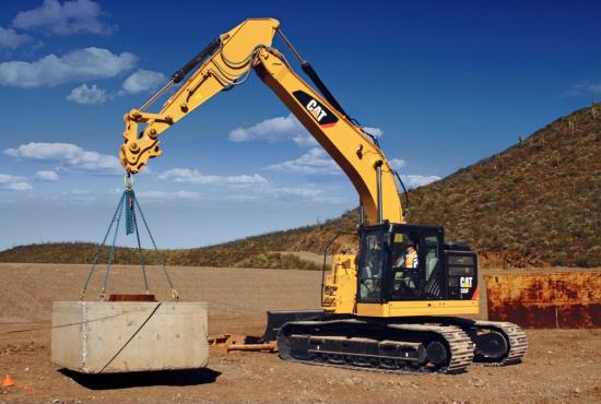 335F L Track Excavator Power and Preceision