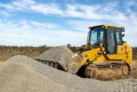 Cat track loaders are ideal for loading anc carrying all kinds of materials