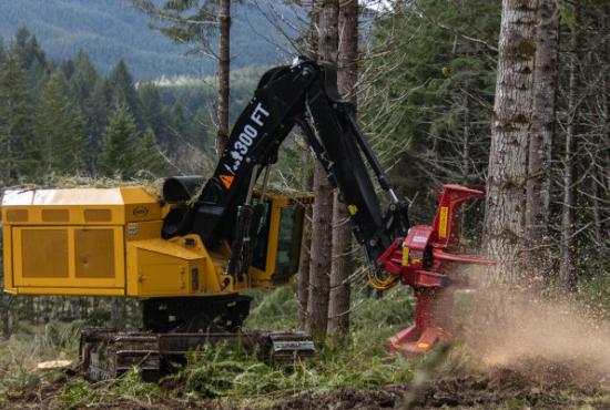 Weiler B768 Track Feller Buncher