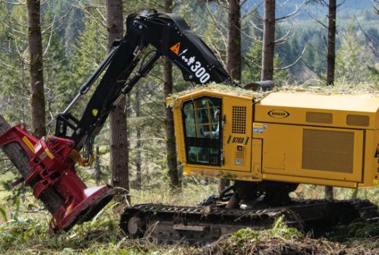 Weiler B768 Track Feller Buncher