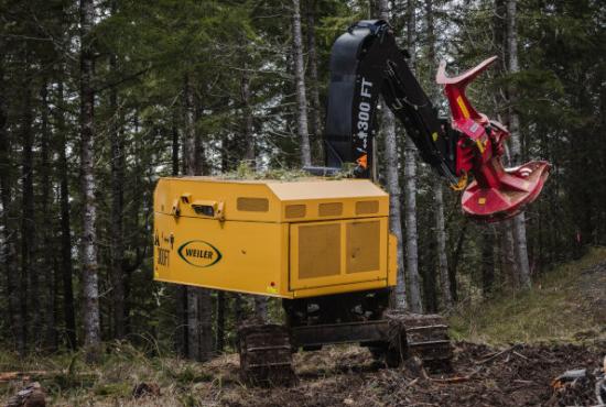 Weiler B768 Track Feller Buncher