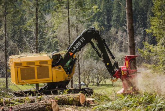 Weiler B768 Track Feller Buncher