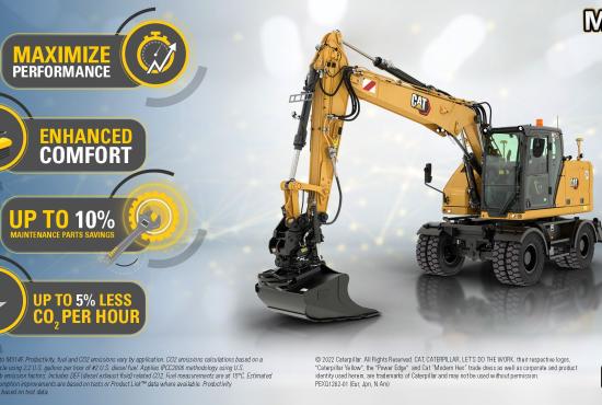 M314 Wheeled Excavator Customer Benefits