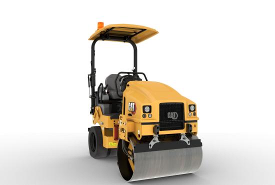 CC2.7 combination tandem roller left side