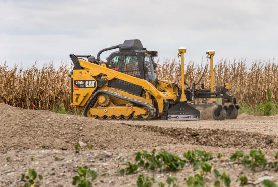 Grading with Optional Dual 3D GPS and Rigid Masts Grading with Optional Dual 3D GPS and Rigid Masts